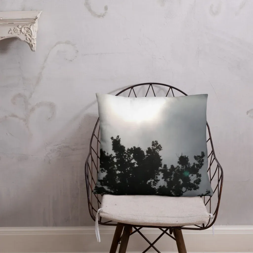 Natty Gifts Black White Vista Pillow