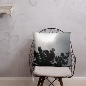 Natty Gifts Black White Vista Pillow