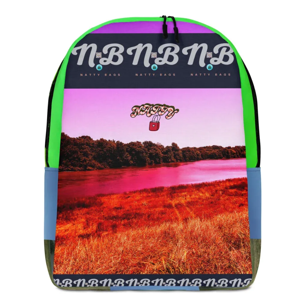 Natty Bags Laptop Backpack Mississippi River Flooded