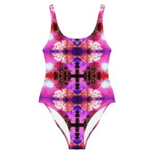 Blue Purple Red Hue Skies Swimsuit