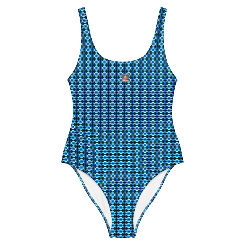 Blue Skies White Cloudburst Mini Swimsuit