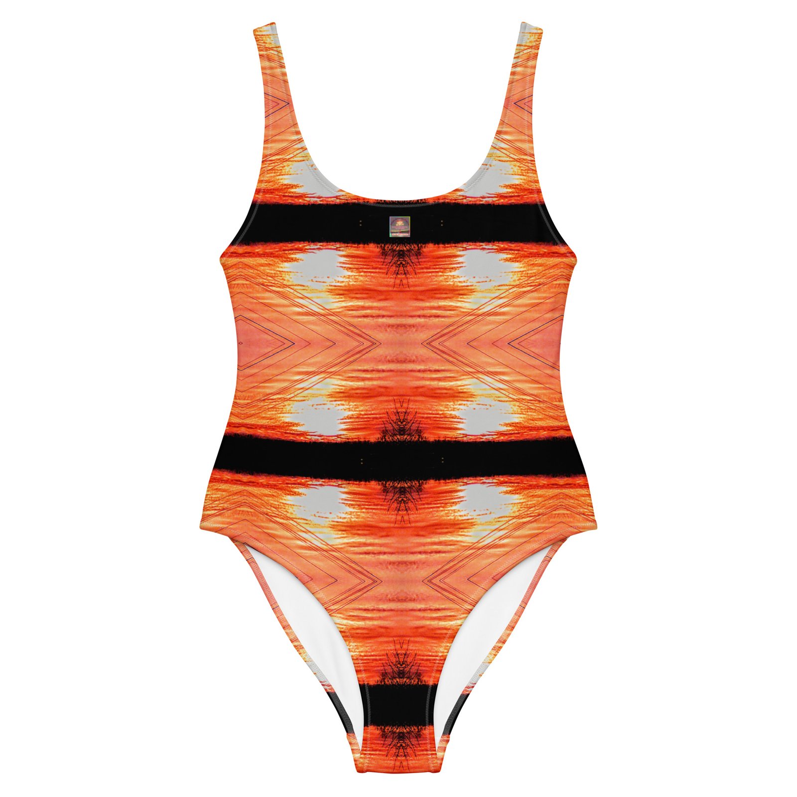 December Skies Rust Peach Swimsuit