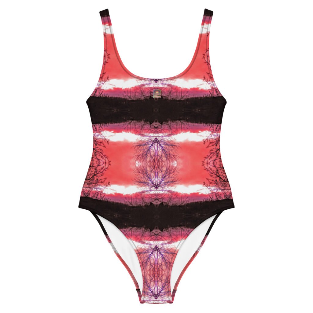 Pale Pink Morning Skies Swimsuit