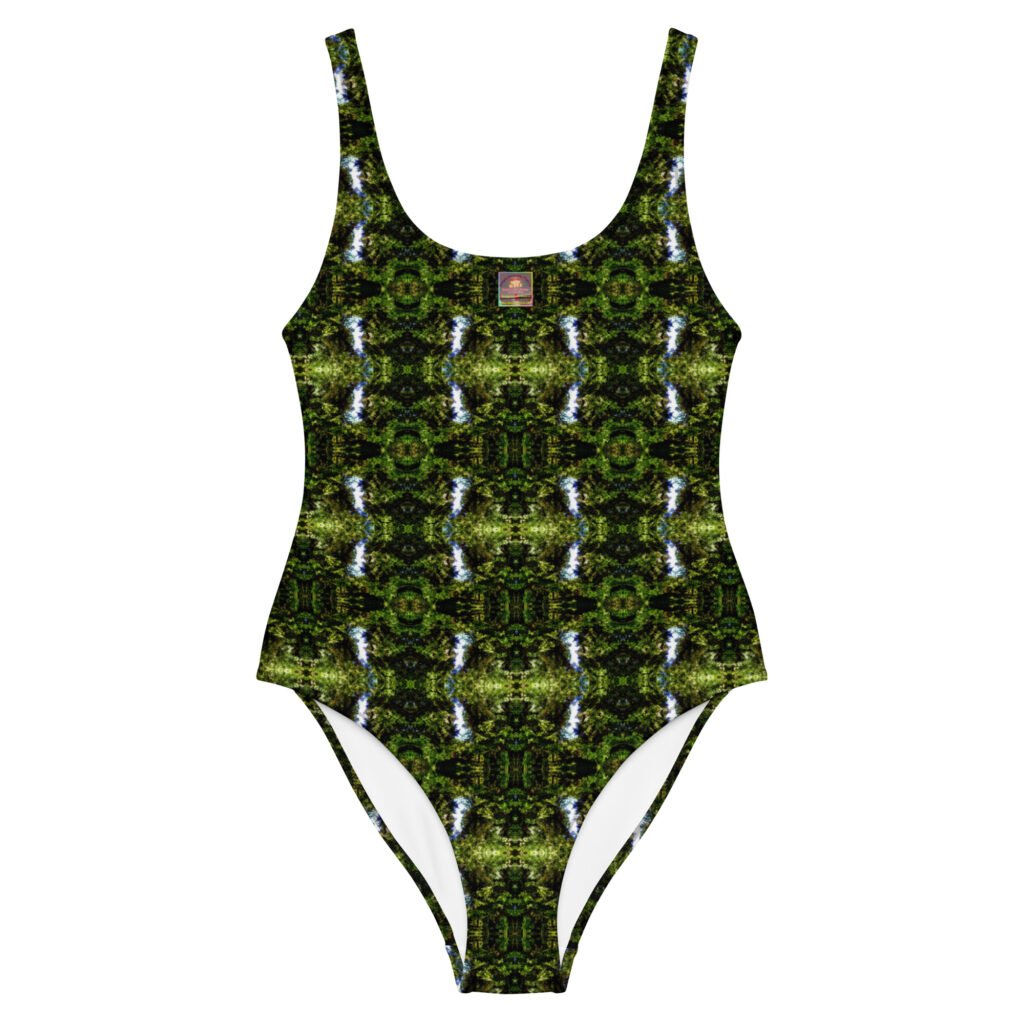 Sky View Green Bushes Swimsuit