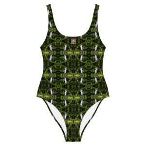 Sky View Green Bushes Swimsuit