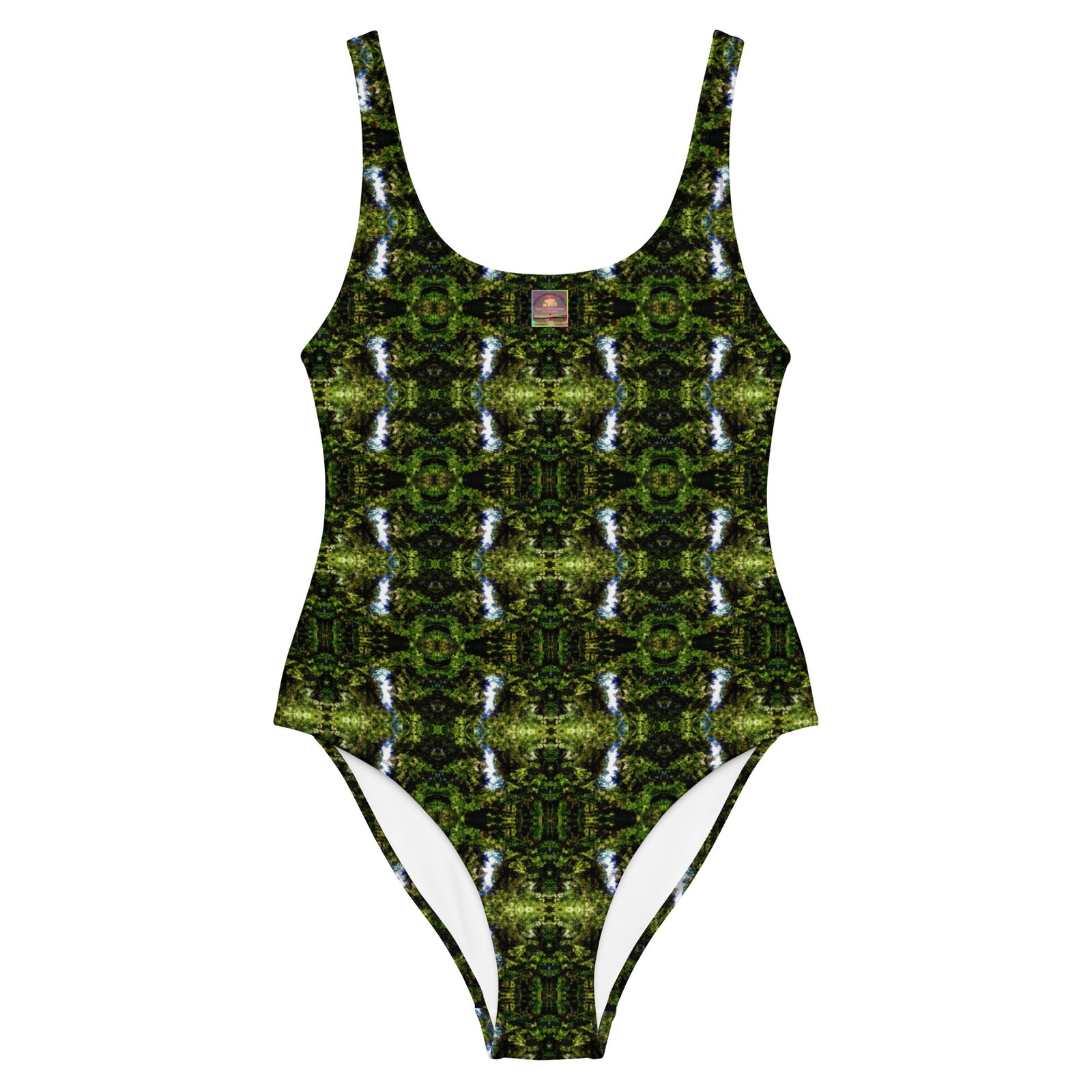 Sky View Green Bushes Swimsuit