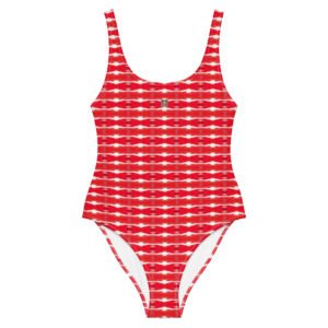 Red Sunburst Arkansas Swimsuit