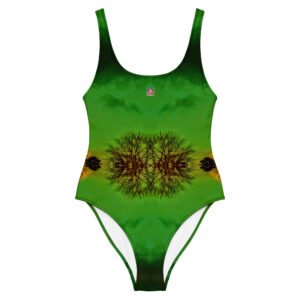 Green Skies Mirrored Swimsuit