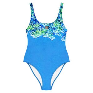 Blue Marine Skies One-Piece Swimsuit