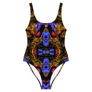 Purple Hue Tree One-Piece Swimsuit