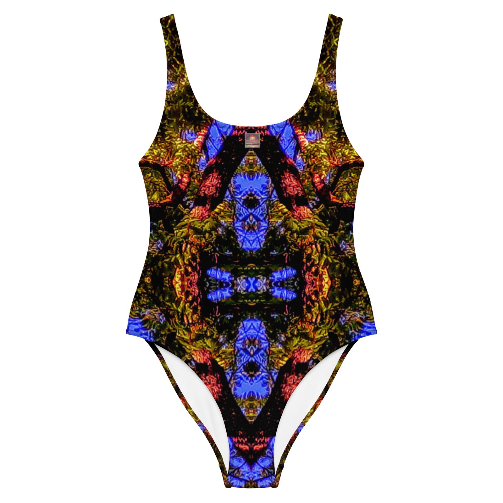 Purple Hue Tree One-Piece Swimsuit
