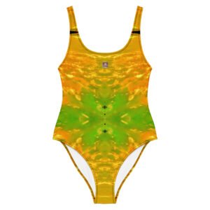 Teal Green Sundown One-Piece Swimsuit