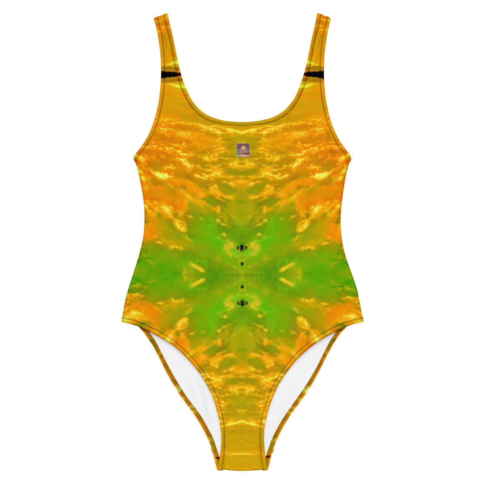 Teal Green Sundown One-Piece Swimsuit
