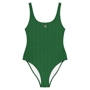 Arkansas Rich Green Skies One-Piece Swimsuit