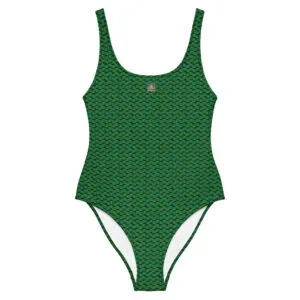 Arkansas Rich Green Skies One-Piece Swimsuit