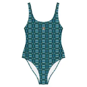 Sunburst Tree One-Piece Swimsuit