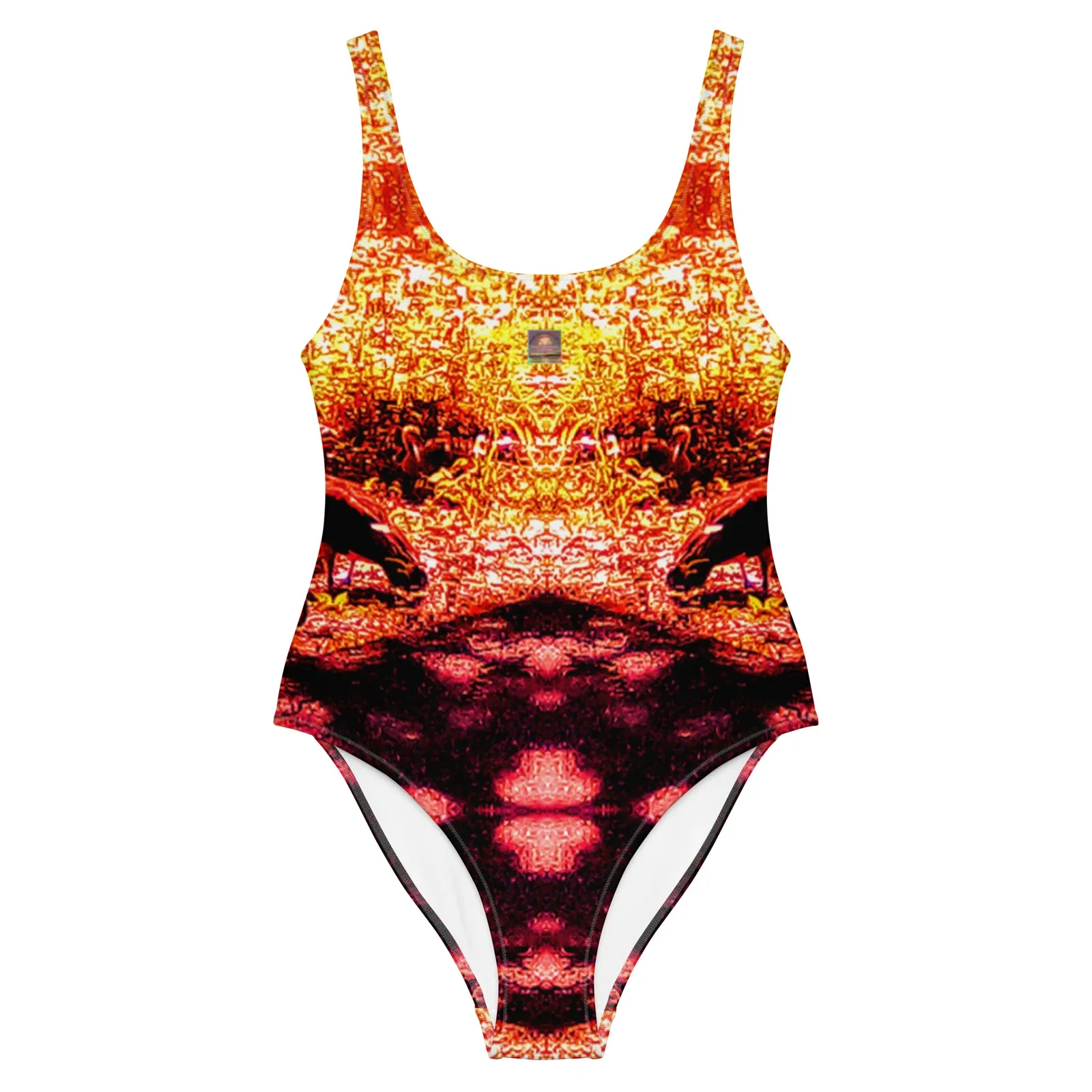 Pink Medley Duck Royalty One-Piece Swimsuit