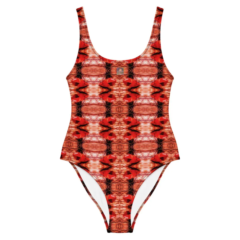 Red Bouie One-Piece Swimsuit