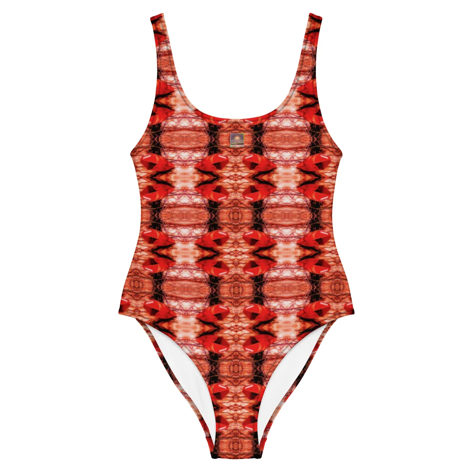 Red Bouie One-Piece Swimsuit