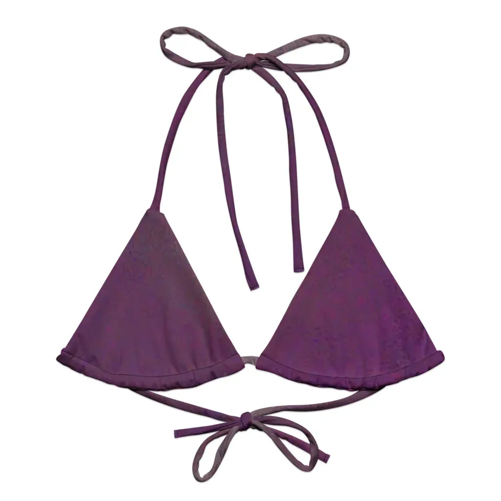 Natty String Bikini Top