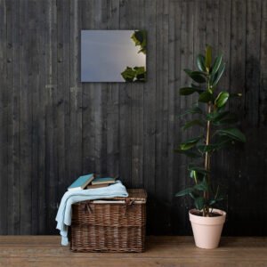Periwinkle Sunset Canvas Wall Print