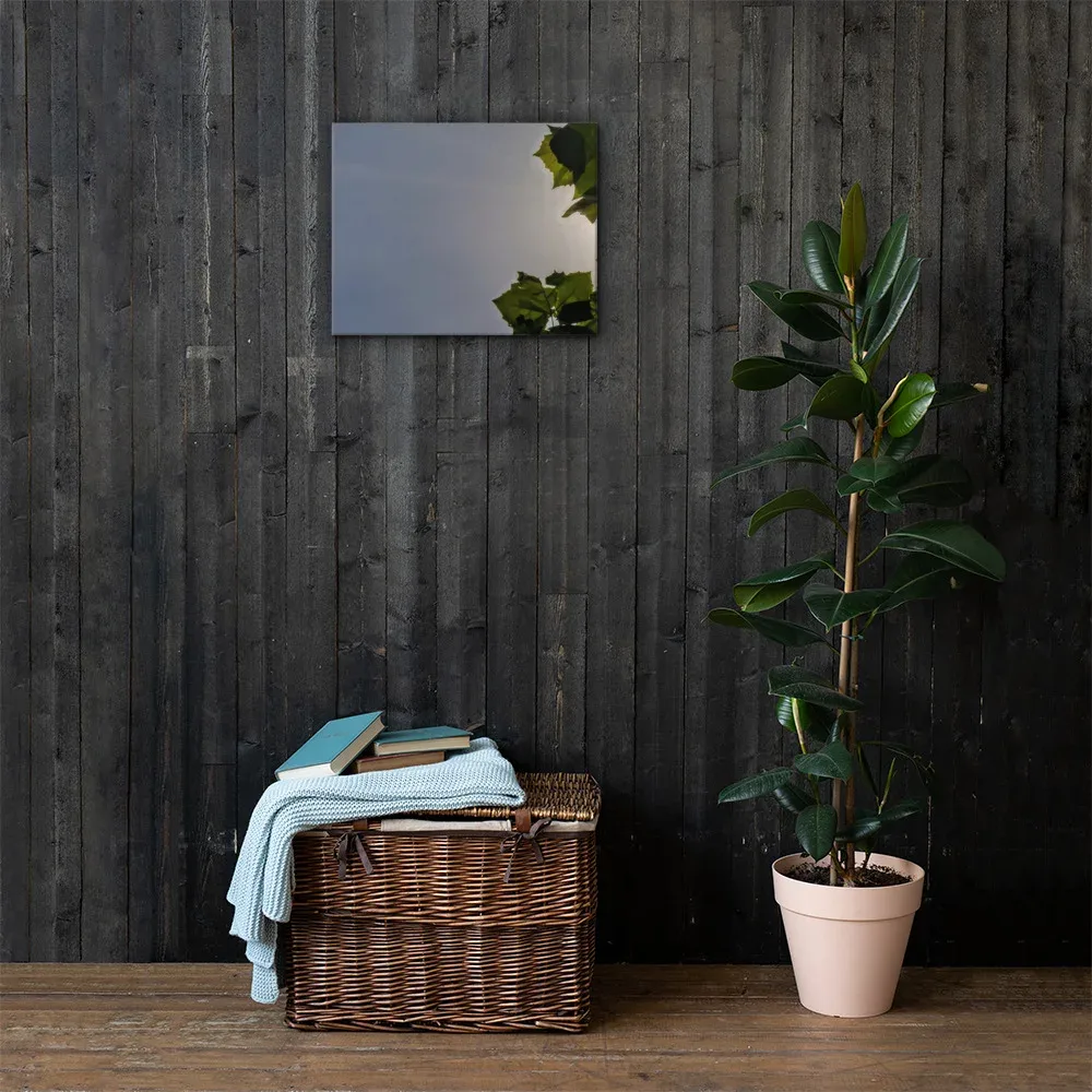 Periwinkle Sunset Canvas Wall Print