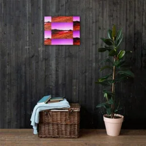 Exquisite Arkansas Purple Passion Skies Pattern