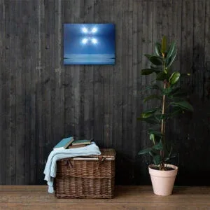 Arkansas Blue Skies - Sunspark Mini-Mirror Canvas Print