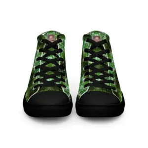 Natty Kicks Green Trees High Tops