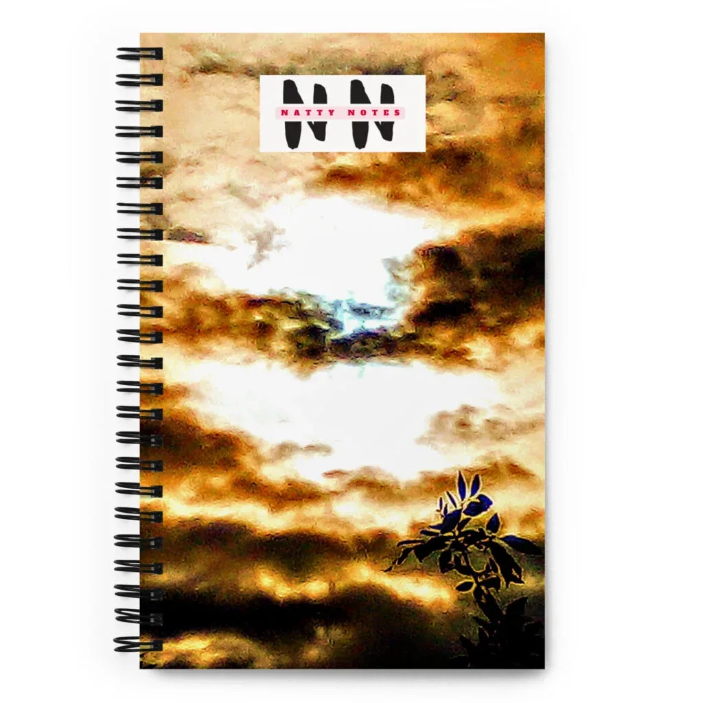 Beautiful Arkansas Morning "Sun Grab" Sunrise Spiral Notebook