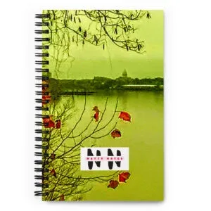 Natty Notes Spiral Notebook (Jan. 21st, 2021) - Capital View Classic Light Pea-Green