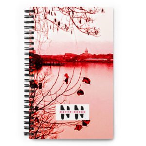 Natty Notes Spiral Notebook (Jan. 21st, 2021) - Capital View Classic Hot Pink Mauve