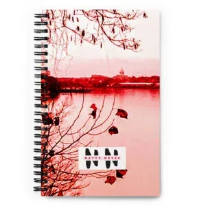 Natty Notes Spiral Notebook (Jan. 21st, 2021) - Capital View Classic Hot Pink Mauve