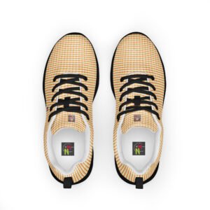 "Natty Kicks" Women’s Athletic Shoes Orange Yellow Hue Sunrays