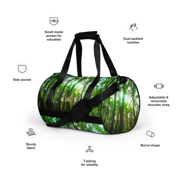 Natty Gym Bag Green Tree Morning