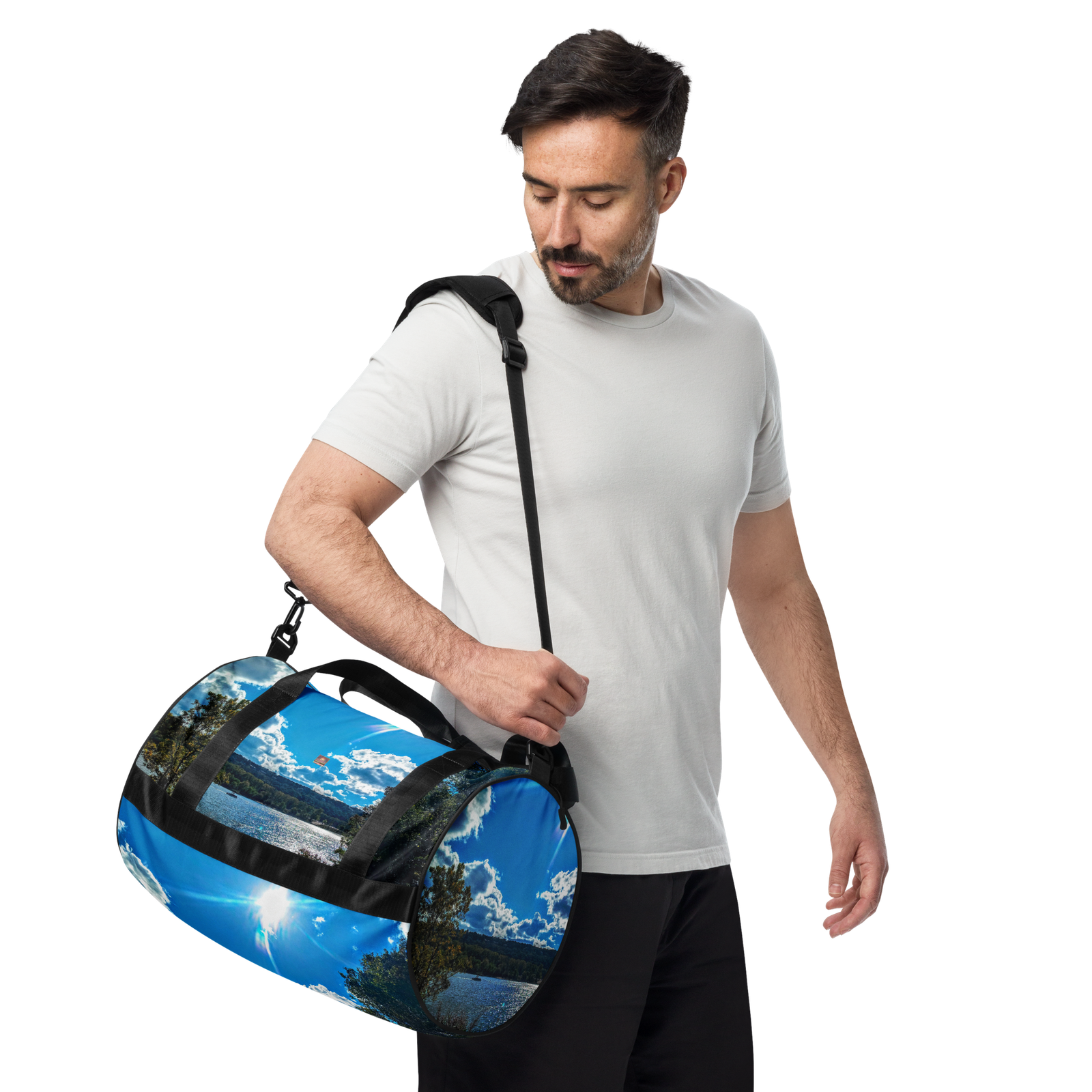 Natty Gym Bag Sunny Boat Days