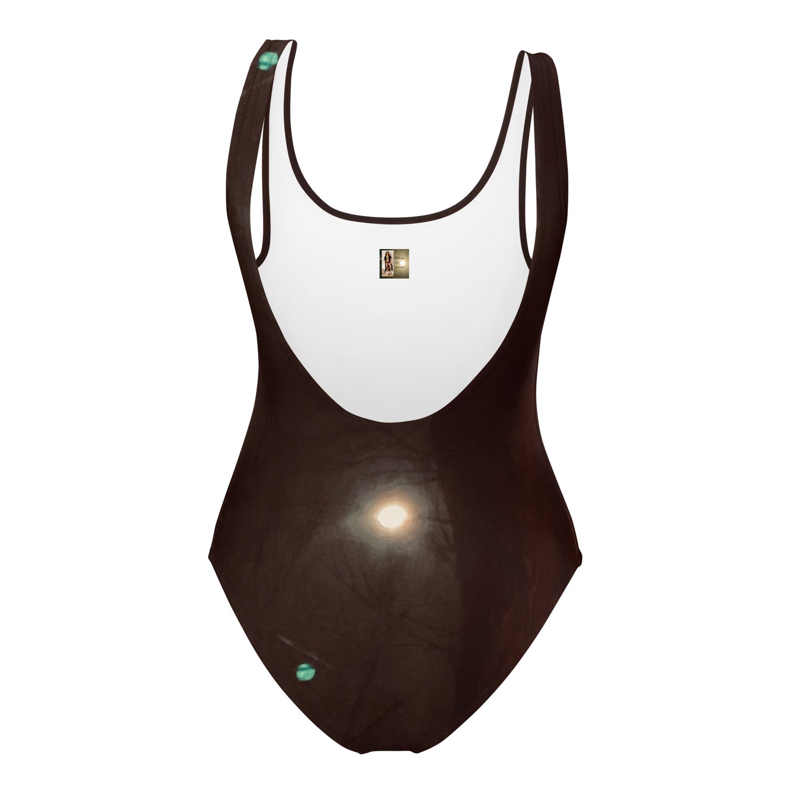 Designer Swimsuit West Little Rock Black Sky Moonlight 2 Print - Image 4