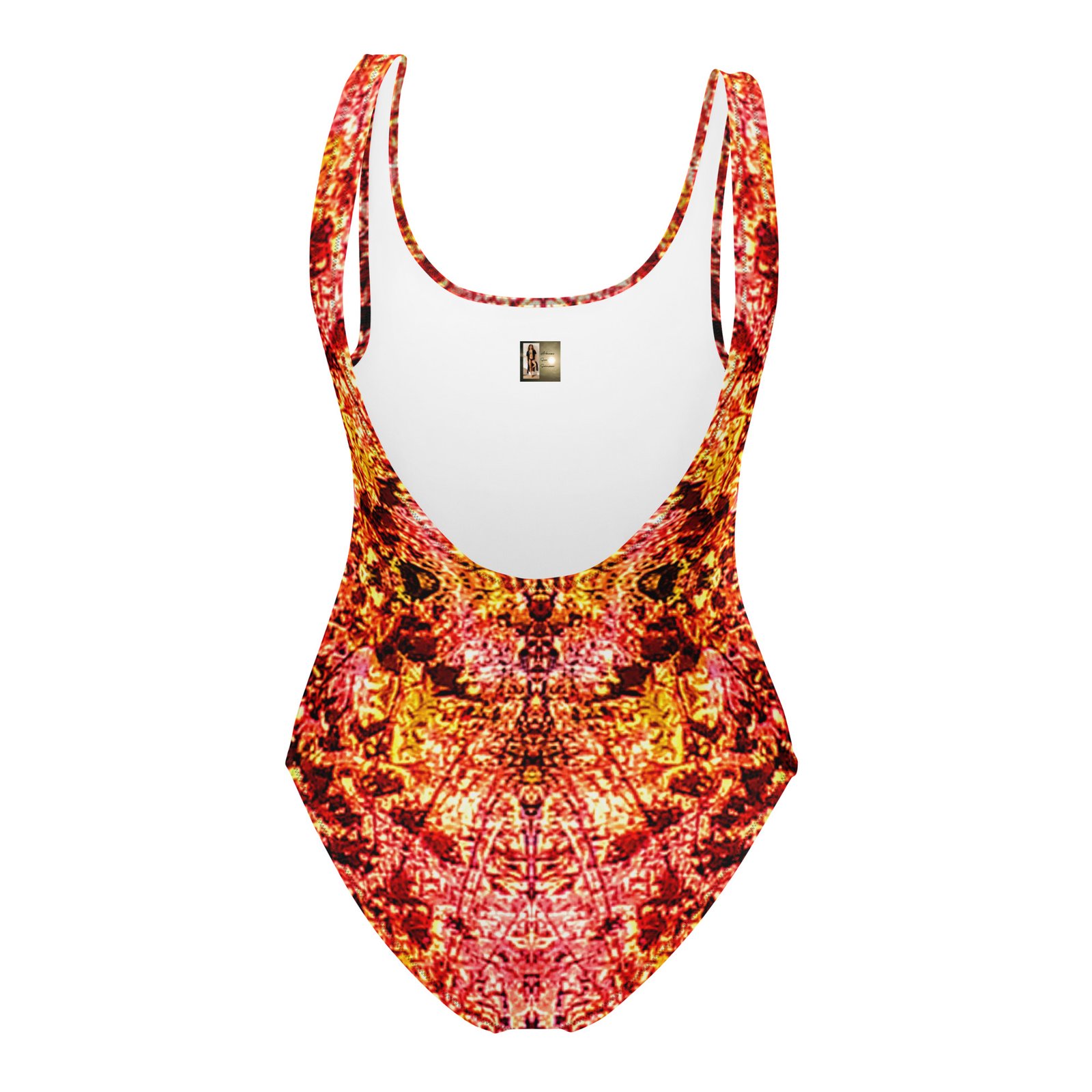 Designer Swimsuit Purple Haze Hidden Mountain Faces - Image 4
