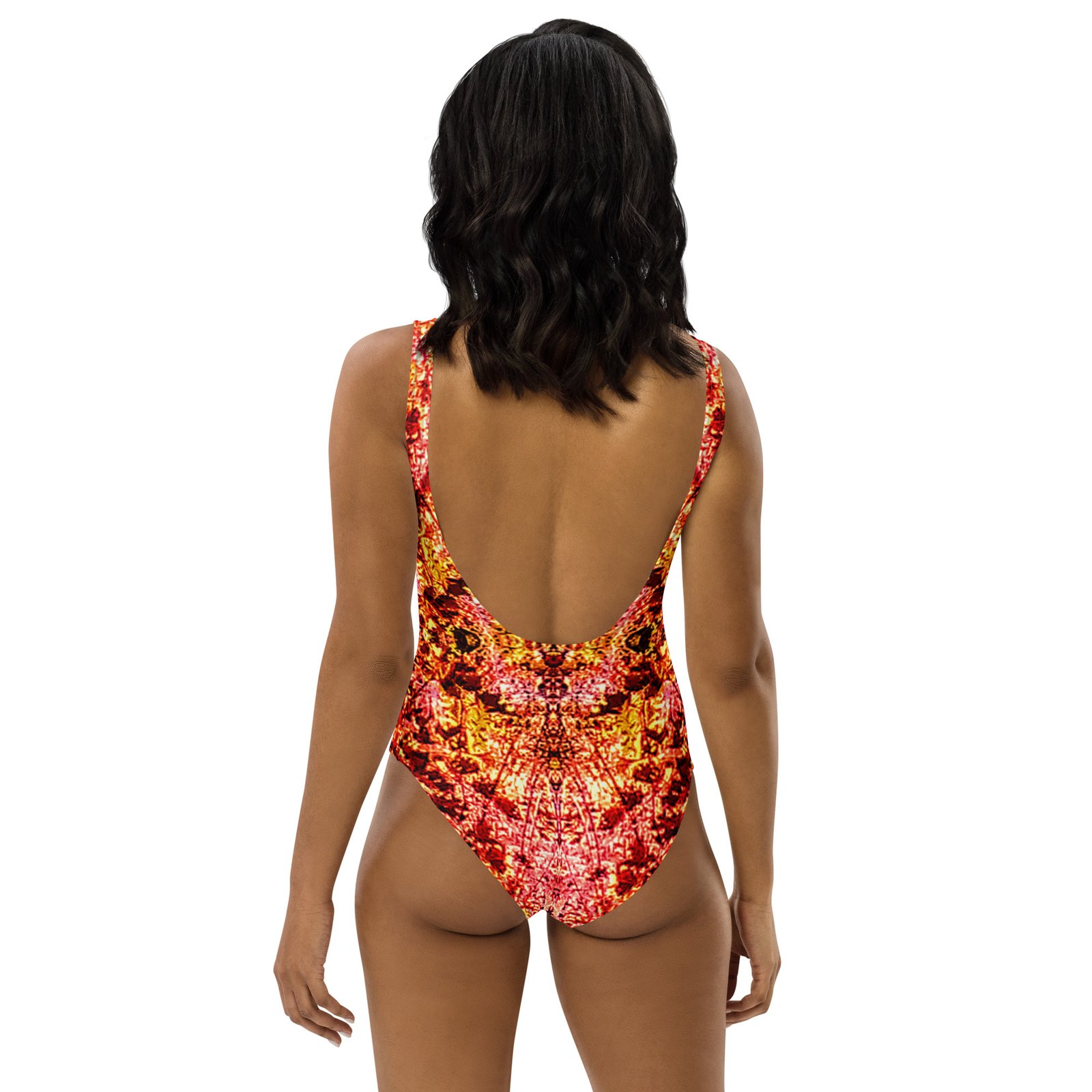 Designer Swimsuit Purple Haze Hidden Mountain Faces - Image 5