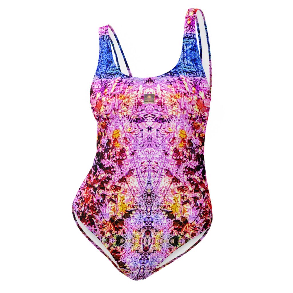 Designer Swimsuit Purple Haze Mirrored 2