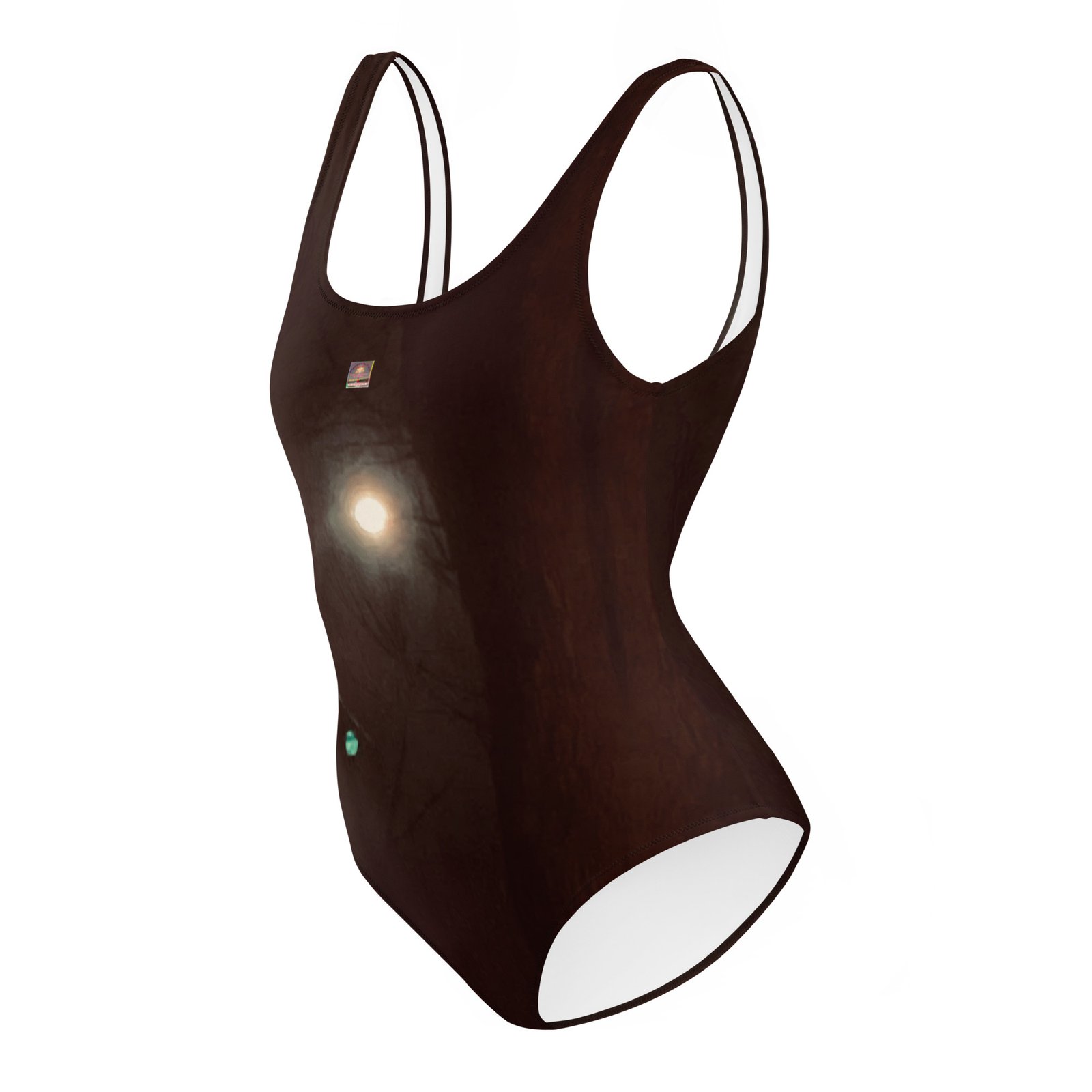 Designer Swimsuit West Little Rock Black Sky Moonlight 2 Print - Image 3