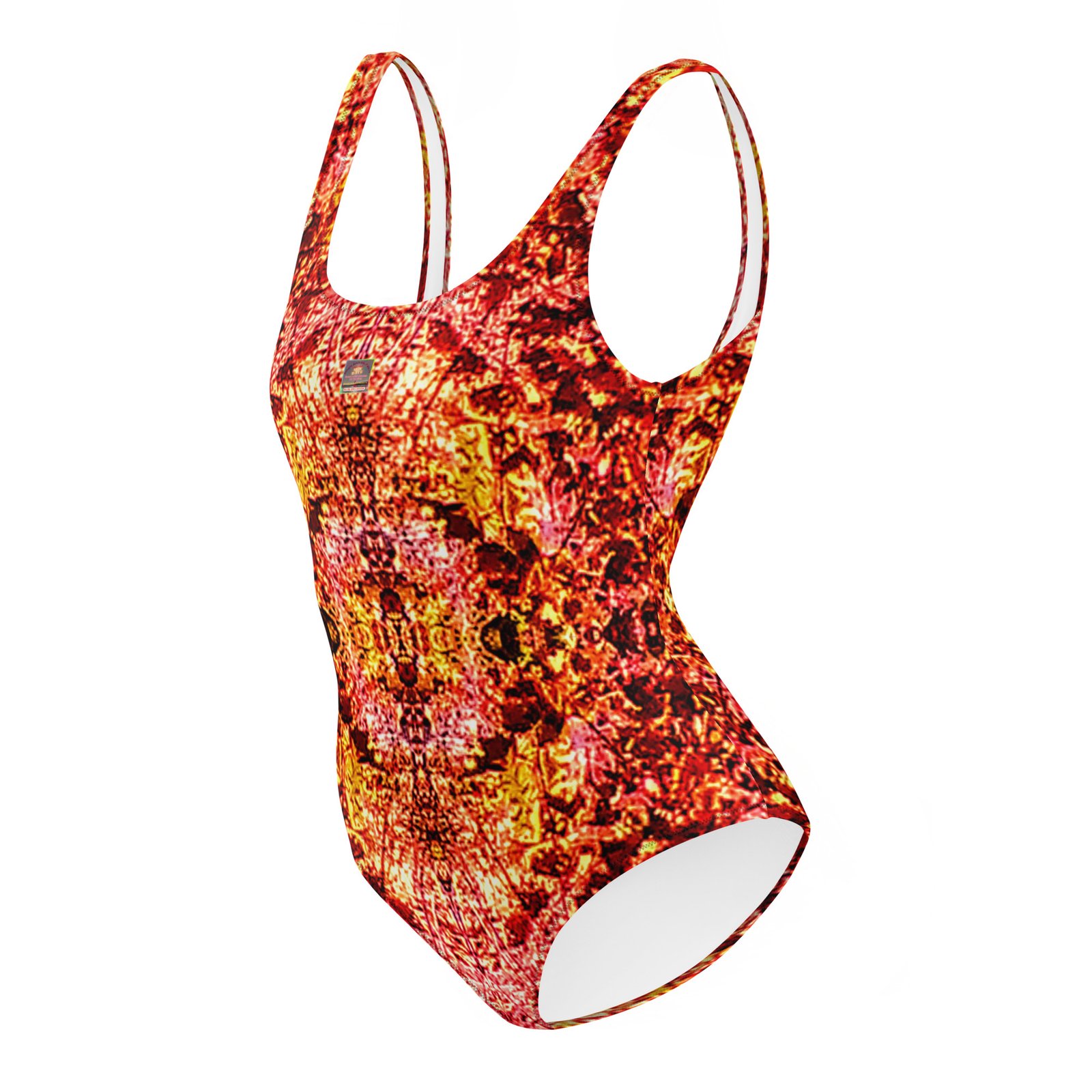 Designer Swimsuit Purple Haze Hidden Mountain Faces - Image 3