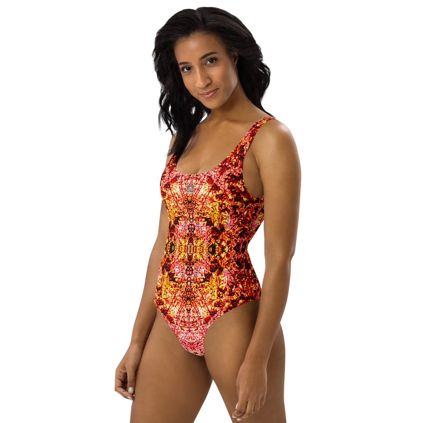 Designer Swimsuit Purple Haze Hidden Mountain Faces - Image 6