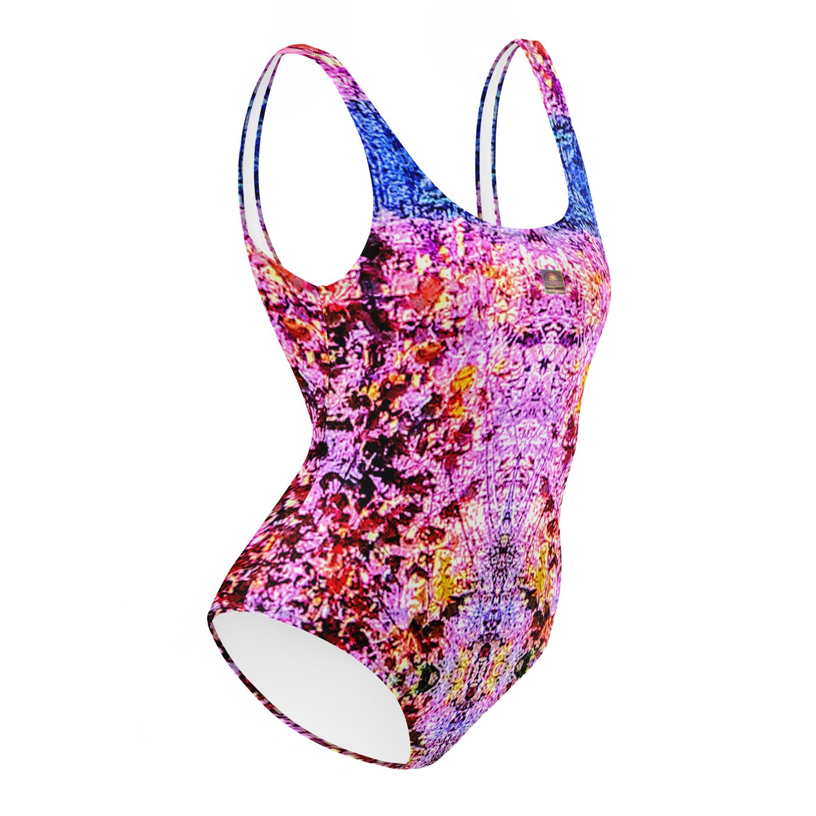 Designer Swimsuit Purple Haze Mirrored 2 - Image 2