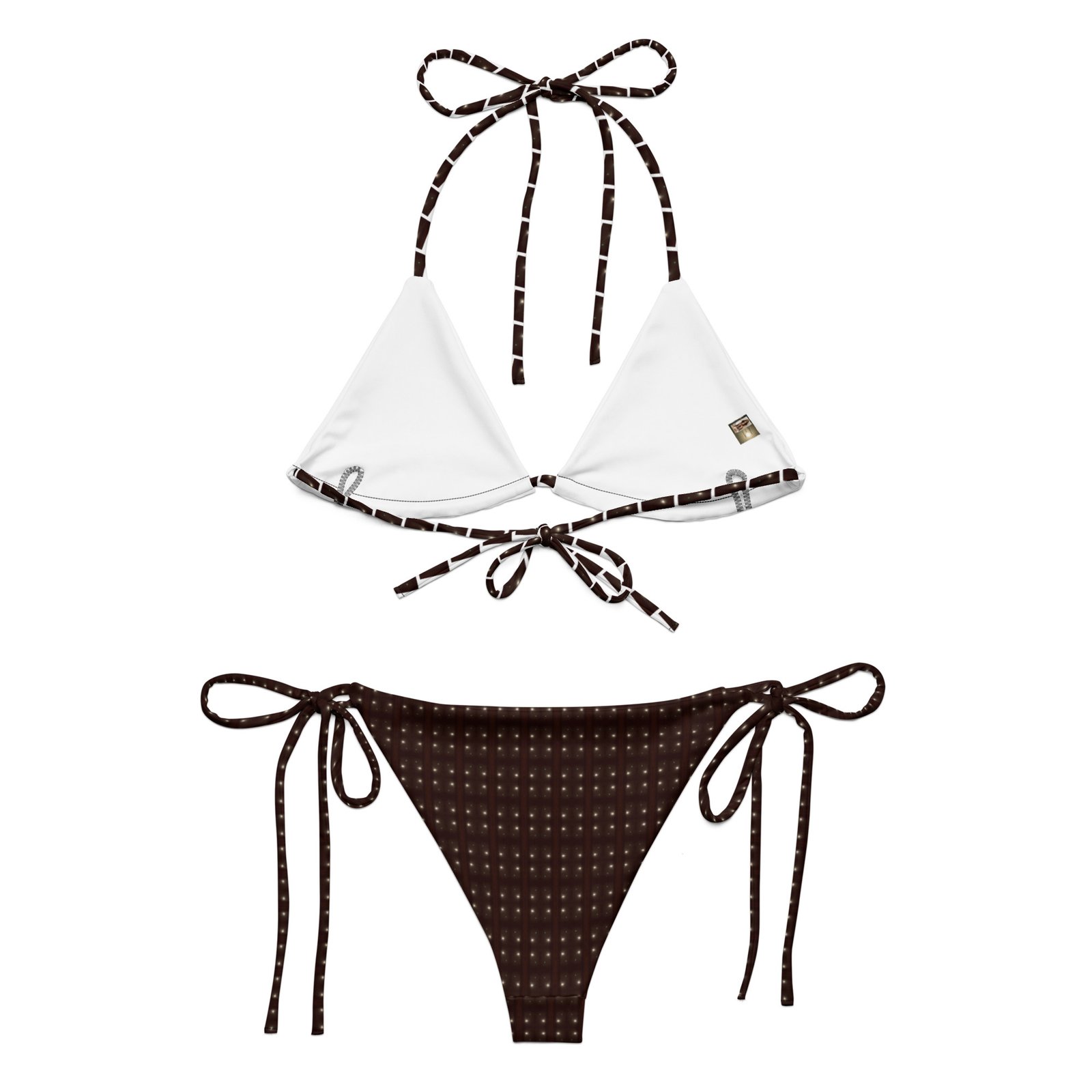 West Little Rock Moonlight - Recycled String Bikini - Image 2