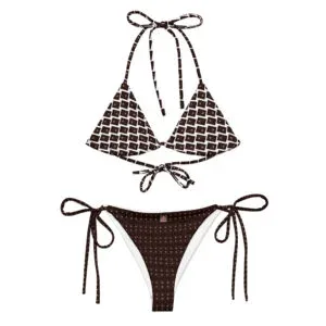 West Little Rock Moonlight - Recycled String Bikini
