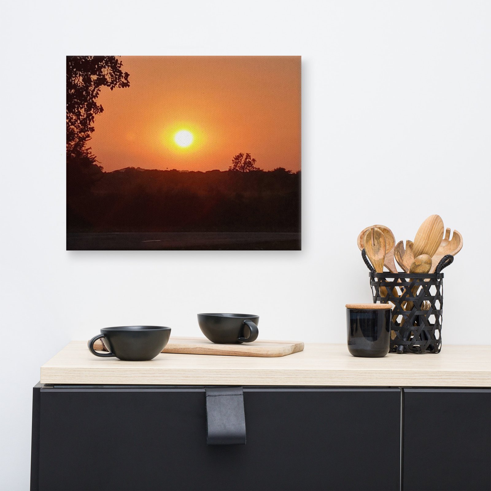 Beautiful Arkansas Sunset 2 Canvas