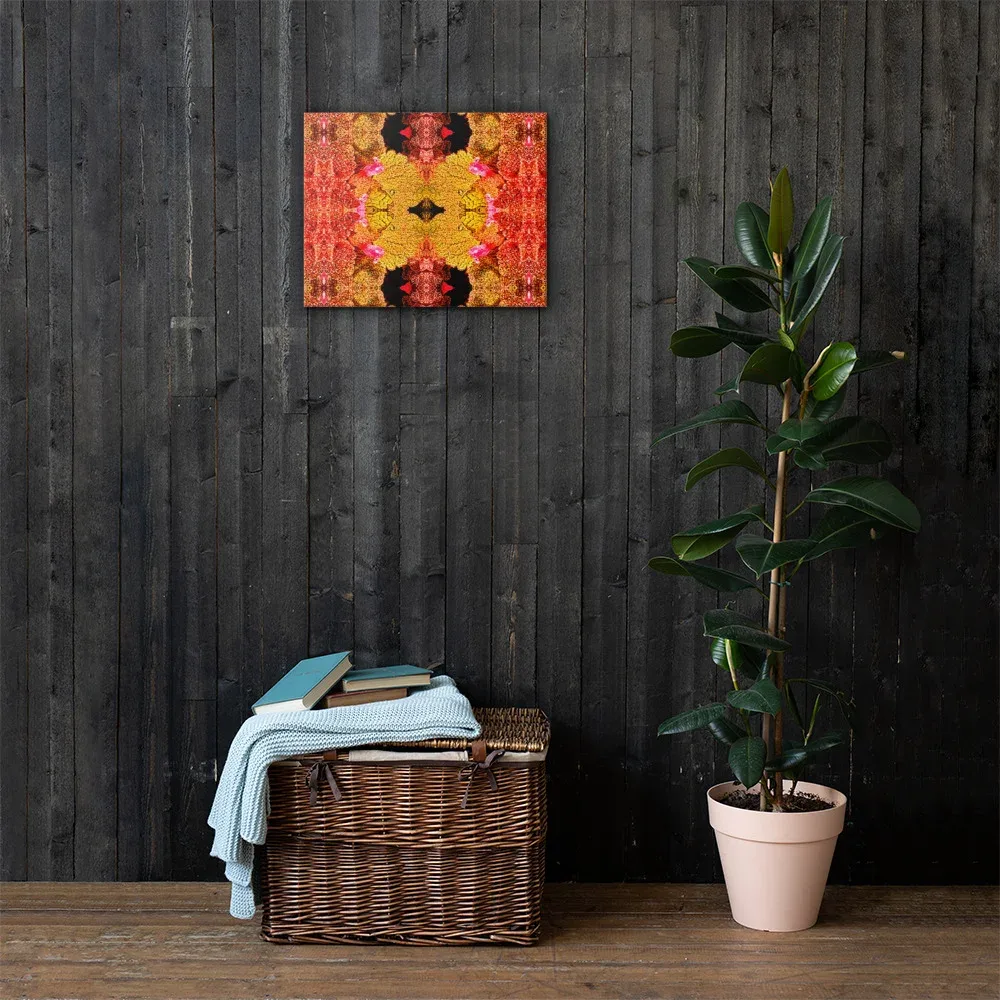 Arkansas Sunset: Golden Skies - Canvas Wall Print