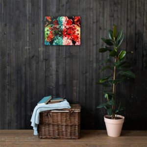 Arkansas Cherry Blossoms Close Up - Canvas Wall Print