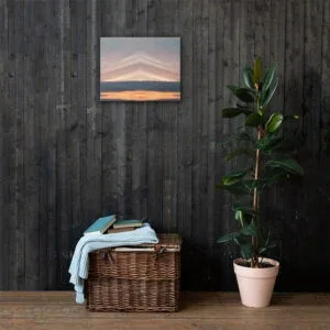 Hazy Arkansas River Trail - Canvas Wall Print